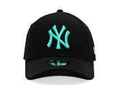 Dětská Kšiltovka New Era - MLB League Essential 9FORTY - NY Yankees - Black / Teal
