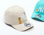 Dětská Kšiltovka New Era - MLB Animal Icon 9FORTY - NY Yankees - Stone / White