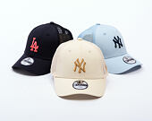 Dětská Kšiltovka New Era - MLB Homefield Trucker 9FORTY - NY Yankees - Cream / Yellow
