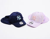 Dětská Kšiltovka New Era - MLB Sun Shield 9FORTY - NY Yankees - Lila / Pink