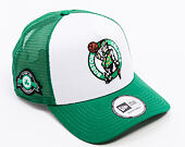 Kšiltovka New Era - NBA Side Patch 9FORTY Trucker - Boston Celtics - Kelly Green