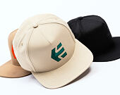 Kšiltovka Etnies - Icon Snapback - Tan/Green
