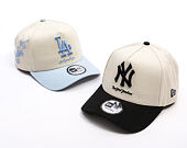 Kšiltovka New Era - MLB Mythical 9FORTY A-Frame - NY Yankees - Ivory / Black