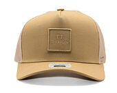 Kšiltovka Brixton - Alpha Block X C Mp Mesh Cap - Sand/Sand