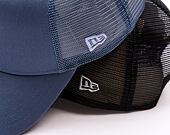 Dámská Kšiltovka New Era - MLB League Essential 9FORTY Trucker - LA Dodgers - Muted Indigo / Lavende