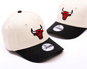 Dětská Kšiltovka New Era - NBA Color Block 9FORTY - Chicago Bulls - Stone / Black