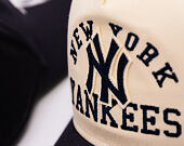 Kšiltovka New Era - MLB Heritage Pre-Curved Golfer 19TWENTY - New York Yankees - Cream / Navy
