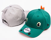 Dětská Kšiltovka New Era - Monster Face 9FORTY - Grey