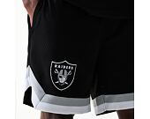 Kraťasy New Era - NFL Mesh Shorts - Las Vegas Raiders - Black
