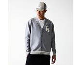 Svetr New Era - MLB Cardigan Knit - LA Dodgers - Heather Grey