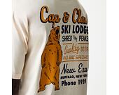 Triko New Era - Wild Graphic Tee - Cream