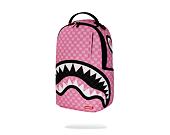 Sprayground - Pink And Black Drip Check Dlxsv Backpack 