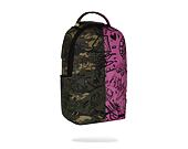Sprayground - Split Pink And Camo Dlx Backpack 