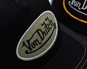 Kšiltovka Von Dutch - Trucker - Classic Logo - Black/Green