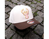 Kšiltovka Mitchell & Ness - Blush Sand Classic Red - Milwaukee Bucks - Sand/Brown