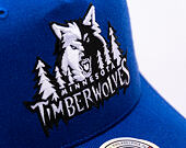Kšiltovka Mitchell & Ness - Coldwal Classic Red  - Minnesota Timberwolves - Royal Blue