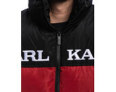 Péřová Bunda Karl Kani - Retro Essential Puffer Jacket - Red