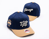 Kšiltovka Mitchell & Ness - Sand Storm Classic Red - Brooklyn Nets - Navy/Sand