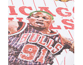 Tee Mitchell & Ness - NBA Playmaker Player Ss Tee Vintage Logo - Chicago Bulls - White