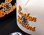 New Era - NHL Chainstitch 9FIFTY A-Frame - Boston Bruins - Chrome White