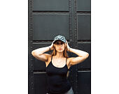 Dámská Kšiltovka New Era - MLB Cosy Animal - Snow Leopard Fleece 9FORTY - LA Dodgers - Grey / Black