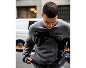 Svetr Rip N Dip - Fossil Mohair Knit Sweater - Charcoal