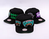 Kšiltovka Mitchell & Ness - NBA Busted Pro HWC - Vancouver Grizzlies - Black