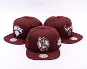 Cap Mitchell & Ness - NBA Fashion Basic Snapback - Boston Celtics - Dark Purple