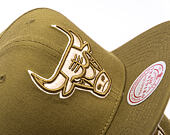 Cap Mitchell & Ness - NBA Fashion Basic Snapback - Chicago Bulls - Olive