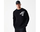 Sweater New Era - Branded Knit Sweater - Black