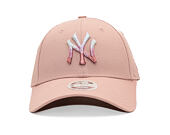 Womens Cap New Era - MLB Womens Metallic Logo 9FORTY - NY Yankees - Pink / Fushia