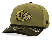 Cap New Era - NFL25 "Salute to Service" - 9SEVENTY Stretch-Snap - Kansas City Chiefs 
