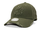 Womens Cap New Era - MLB Womens Distressed 9FORTY - NY Yankees - Rifle Green