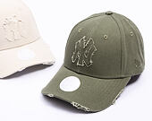 Womens Cap New Era - MLB Womens Distressed 9FORTY - NY Yankees - Rifle Green