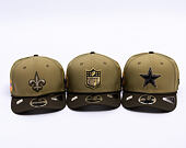 Cap New Era - NFL25 "Salute to Service" - 9SEVENTY Stretch-Snap - New Orleans Saints 