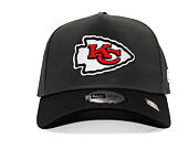 Cap New Era - NFL Charcoal Drop 9FORTY A-Frame - Kansas City Chiefs - Steel Clouds / Black