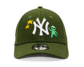 Kids Cap New Era - MLB Kids Space Icon 9FORTY - NY Yankees - Rifle Green