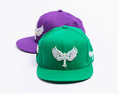 Kšiltovka Reflection Luxury Shine Loud Snapback - Joker Green / White