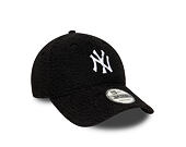 Cap New Era - MLB Winter Borg Teddy Fleece 9FORTY - NY Yankees - Black / White