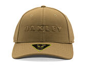 Oakley Cap - Bark Embossed Hat - Army Green