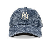 Cap New Era - MLB Washed Paisley 9TWENTY - NY Yankees - Navy