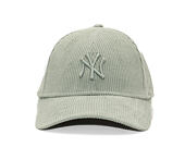 Womens Cap New Era - MLB Pastel Cord 9FORTY M-CROWN - NY Yankees - Pastel Green