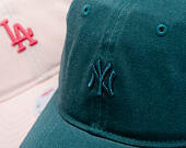 Womens Cap New Era - MLB Washed Mini Logo 9TWENTY - NY Yankees - Pine Green