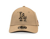 Kids Cap New Era - MLB Animal Infill 9FORTY - LA Dodgers - Camel