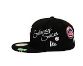 Cap New Era - MLB IMAGE DROP - Subway Series 59FIFTY - NY Mets - Black