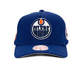 Mitchell & Ness - Edmonton Oilers - Double Clutch Pro Snapback - Navy