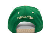 Cap Mitchell & Ness - NBA Team Arch Snapback - Milwaukee Bucks - Green / Beige