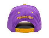 Cap Mitchell & Ness - NBA Team Arch Snapback - Los Angeles Lakers - Purple / Yellow