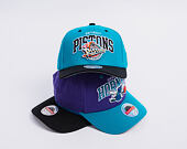 Cap Mitchell & Ness - NBA Team Arch Snapback - Detroit Pistons - Teal / Black
