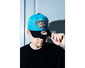 Cap Mitchell & Ness - NBA Team Arch Snapback - Detroit Pistons - Teal / Black